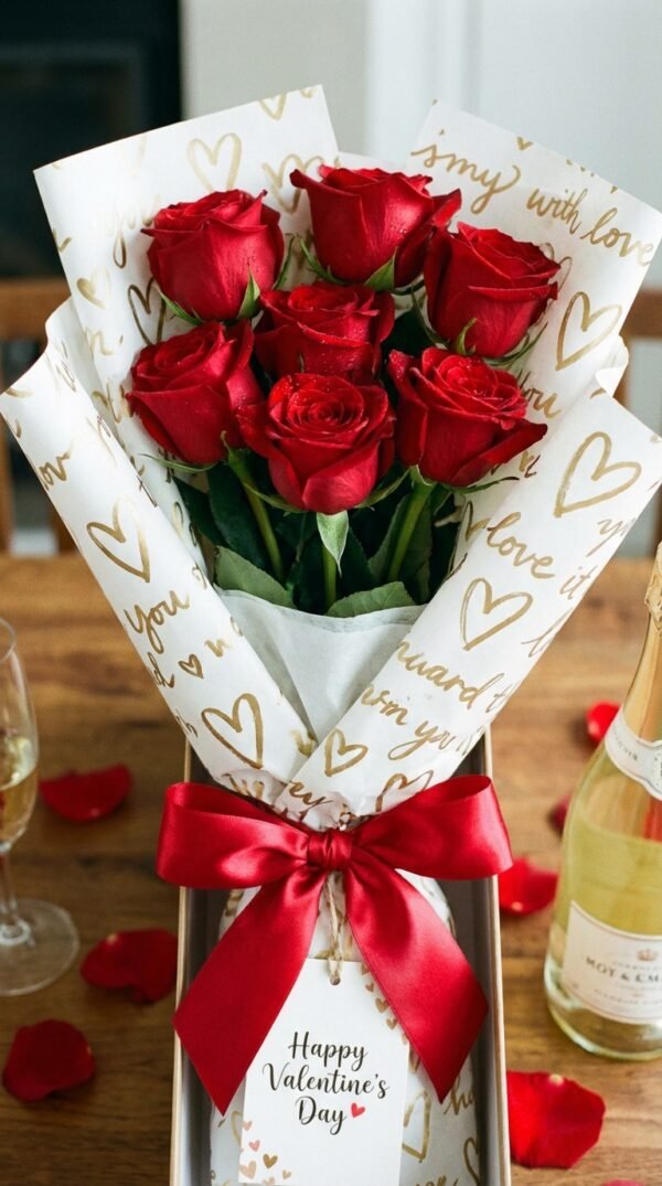 A_bouquet_of_202602021029 6 Roses Gift Wrapped