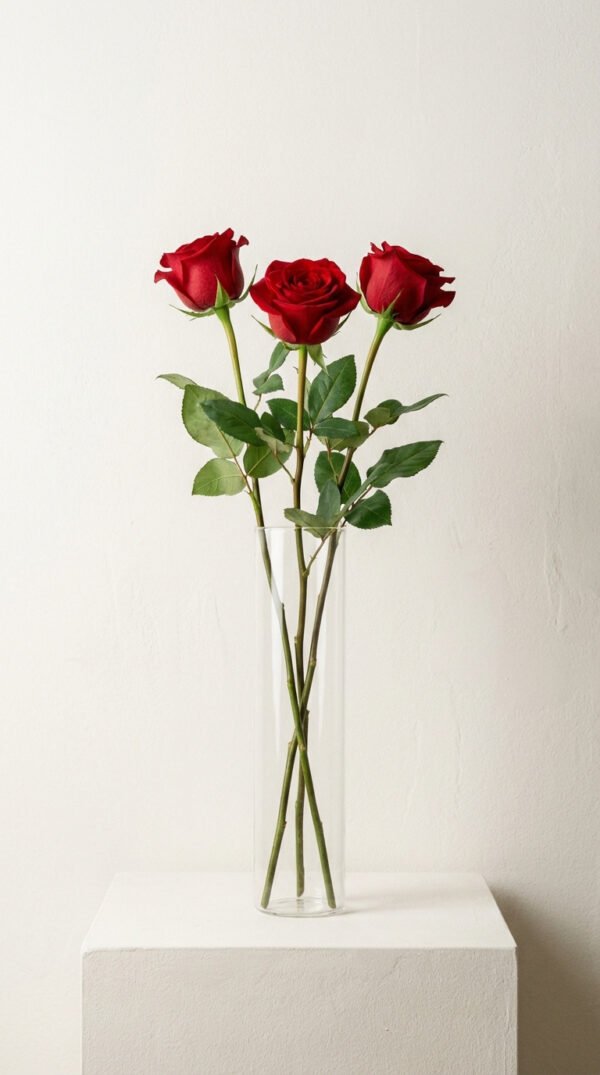 Image_202602021023 3 Roses in a Vase